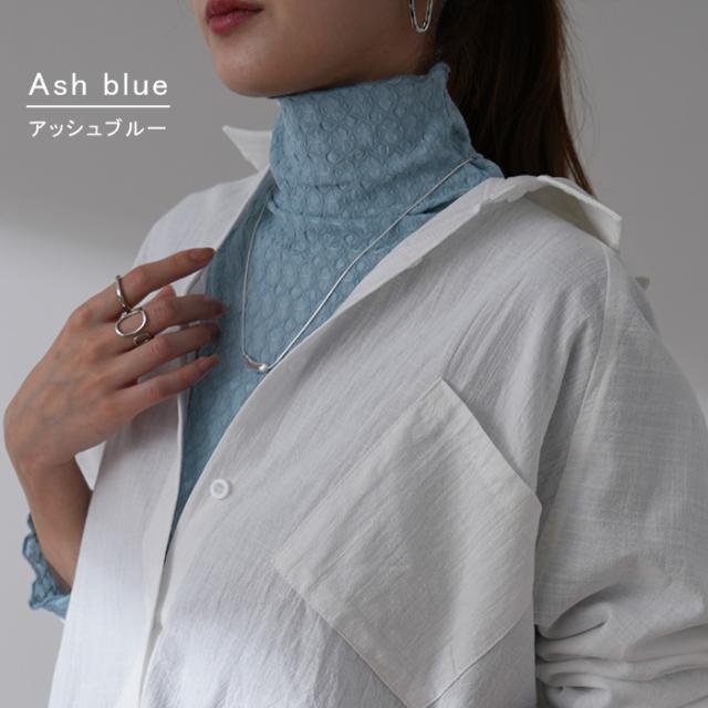 【パシオーネ】シアートップス　ホワイト　Mal.レレレ　新品タグ付き マガシーク MAGASEEK シースルートップス （ホワイト