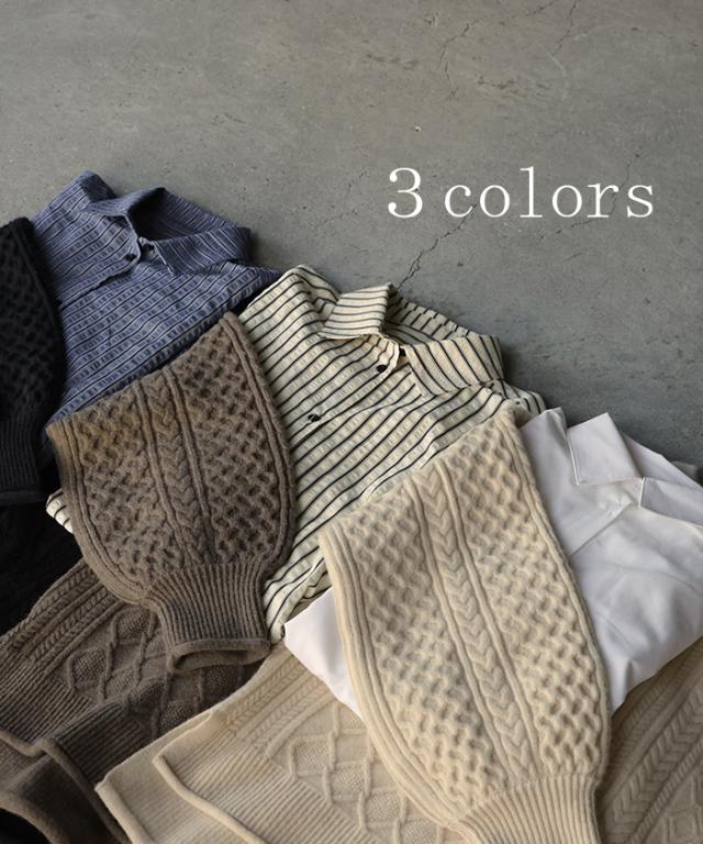2025AW新作 2点セット 『 ニット × 一部11月下旬入荷 シャツ