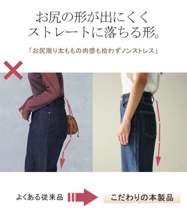 D&G デニム ワイド ハイライズ ワンウォッシュ【国内発送】 ウォッシュウェル ハイライズ ストライド ワイドデニム