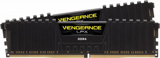 CORSAIR DDR4-3200MHz デスクトップPC用 メモリ Vengeance LPX シリーズ 64GB [32GB × 2枚] CMK64GX4M2E3200C16 ブラック