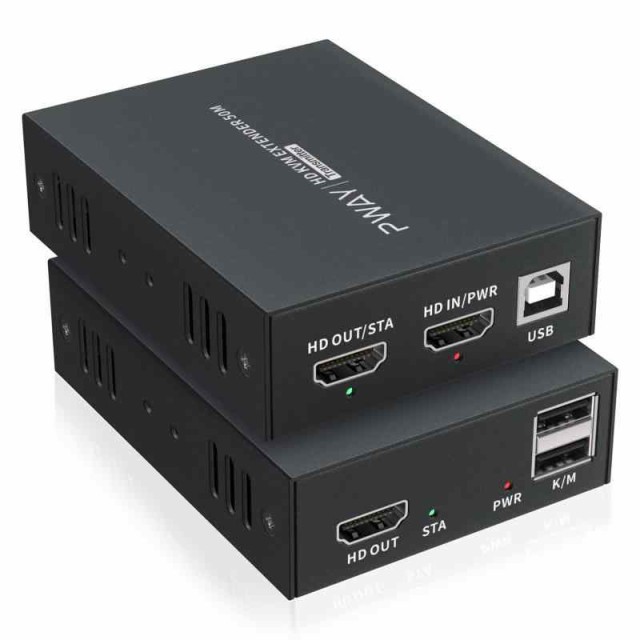 USB KVM HDMI EXTENDER… (USB KVM)