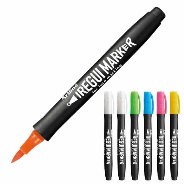 7本セット Artline IREGUI MARKER アートライン イレグイマーカー ケイムラセット クリア2本入り シャチハタ ルアー 塗料