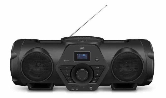 JVCケンウッド JVC RV-NB250BT XXシリーズ Bluetooth搭載オールインワンCDシステム ツインウーファー・ハイパワーアンプ搭載 重低音サウ