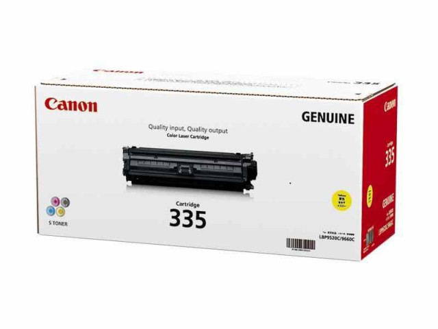 Canon トナーカートリッジ335Yの通販は
