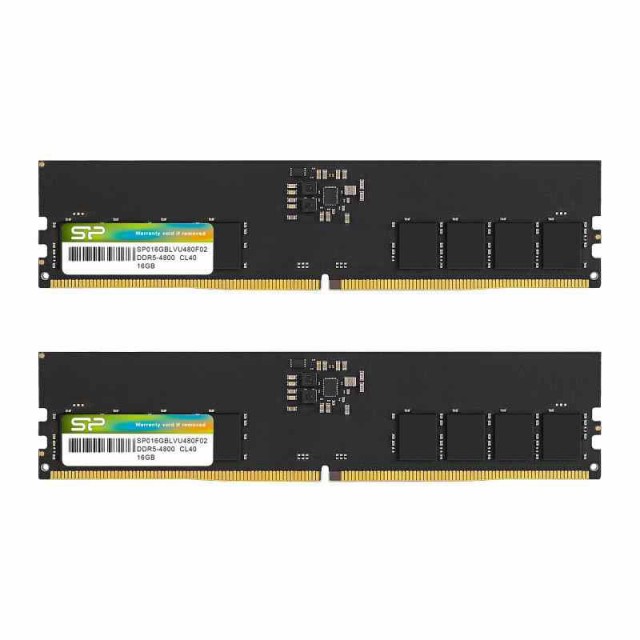 Silicon Power (シリコンパワー) DDR4 デスクトップメモリ (16GBx2枚 DDR5-4800(Standard))