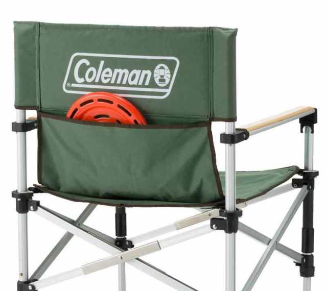 コールマン(Coleman) チェア ツーウェイキャプテンチェア (グリーン, 使用時/約55×56×67~84(h)cm、収納時/約20×20×66~83(h)cm)