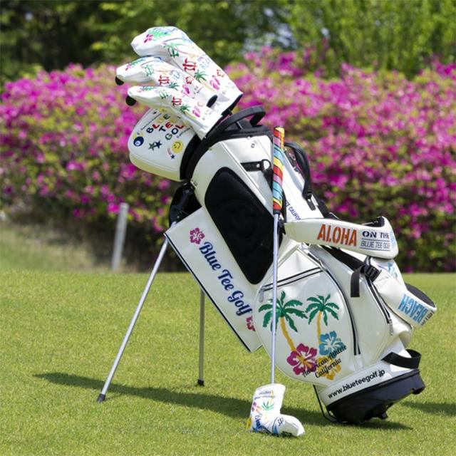 ブルーティーゴルフ スタンドバック 緑 ゴルフ クラブケース クラブ