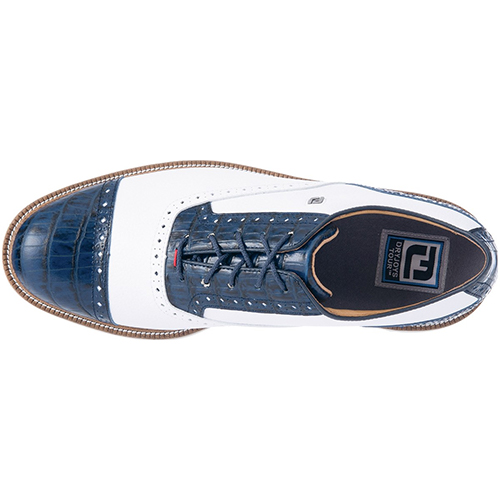 [美品]フットジョイ 53929J DRYJOYS プレミア ターロウ　25cm フットジョイ＞PGAツアー着用率No.1のDRYJOYS PREMIEREシリーズ