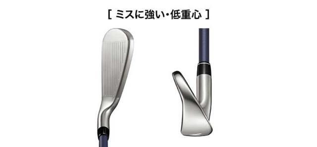 【レディース】プロギア スイープ アイアンセット 4本組(7-P) オリジナル カーボンシャフト_5