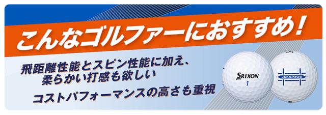 【送料無料】ダンロップ スリクソン AD SPEED ゴルフボール ADスピード 5ダース/60球【即納】