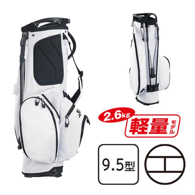 スリクソン ゴルフ GGC-S182 スタンド キャディバッグ ネイビーの通販は