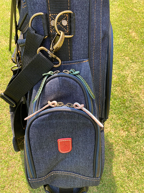限定カラー】 ラヘラ ゴルフ L-510 デニム スタンド キャディバッグ