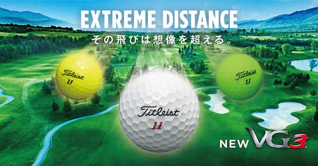 ☆即日出荷/2022年モデル☆ タイトリスト VG3 ゴルフボール 1ダース/12球入り Titleist ブイジースリー【即納】の通販はau PAY  マーケット - アトミックゴルフ