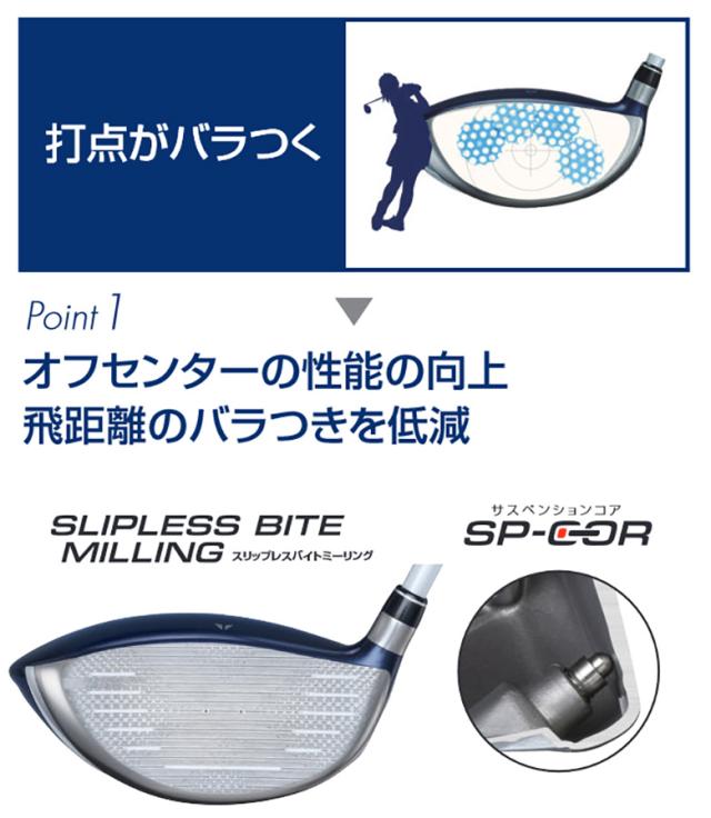 【レディース】ブリヂストン B-LD ドライバー SPEEDER NX BS40LDw カーボンシャフト_8