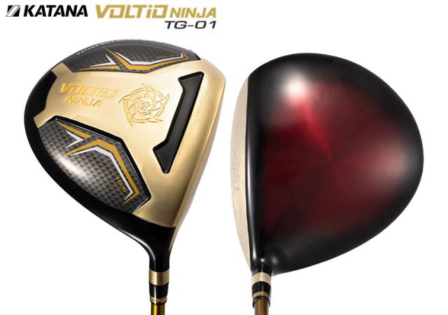 【高反発ドライバー】カタナ ボルティオ ニンジャ ドライバー TG-01 ツアーAD VJ-5 GD GOLD カーボンシャフト【即納】_2
