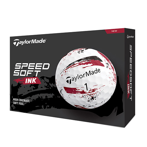 【送料無料】テーラーメイド M1800601 スピードソフト インク ゴルフボール 3ダース/36球【即納】