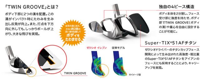 ダンロップ ゼクシオ11 レッド アイアンセット 7本組(6-P,A,S) N.S.PRO 950GH スチールシャフト【即納】