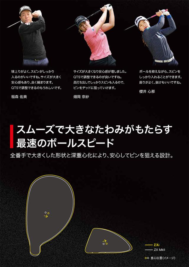 ダンロップ スリクソン ZXi ハイブリッド ユーティリティー Diamana ZXi for HYBRID 60 カーボンシャフト【即納】_6