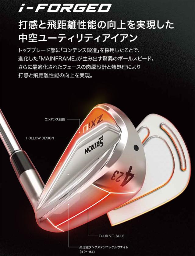 ダンロップ スリクソン ZXiU ユーティリティーアイアン N.S.PRO 950GH neo スチールシャフト【即納】