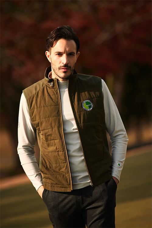 【3点セット】ゴッデス ゴルフ オリジナルベスト モックネック長袖シャツ ジップパーカー ウェアセットの通販は 【3点セット】ゴッデス ゴルフ オリジナルベスト モックネック長袖シャツ ジップパーカー ウェアセットの通販は