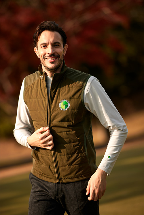 【3点セット】ゴッデス ゴルフ オリジナルベスト モックネック長袖シャツ ジップパーカー ウェアセットの通販は 【3点セット】ゴッデス ゴルフ オリジナルベスト モックネック長袖シャツ ジップパーカー ウェアセットの通販は