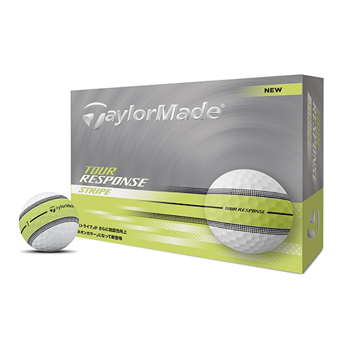 テーラーメイド ツアーレスポンス ストライプ 3ダース テーラーメイド ツアーレスポンス ストライプ ネオン ゴルフボール 3