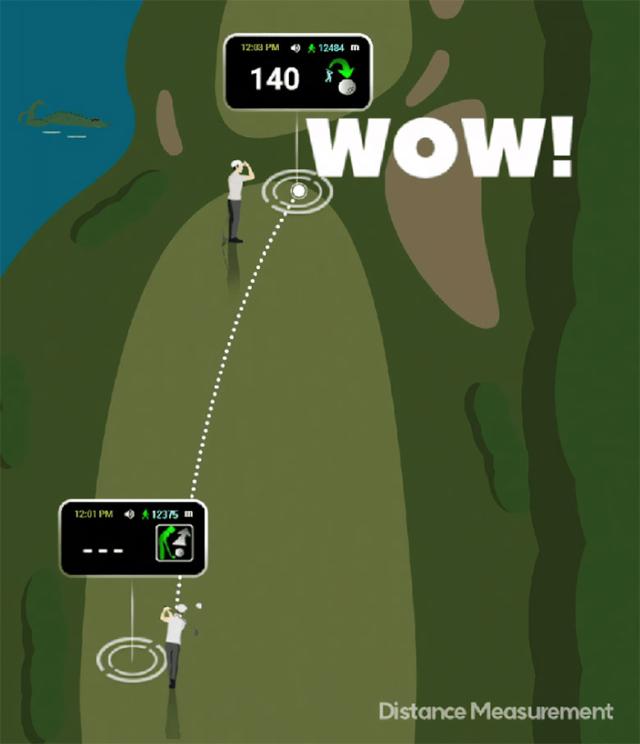 マイエイミング エイミング スイング分析 GOOD VOICE GPS 距離測定器の