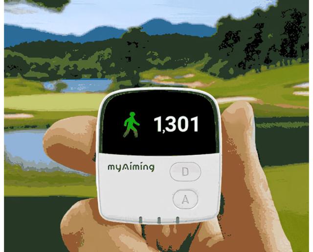 マイエイミング エイミング スイング分析 GOOD VOICE GPS 距離測定器の