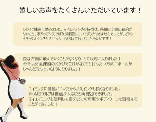 【送料無料】マイエイミング T-1000 エイミング＆ボディターンチェッカー 練習器具_9
