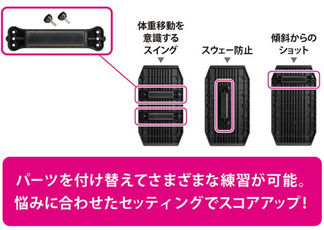 【TVで紹介】タバタ ゴルフ ウェイトシフトマスター＋三角先生Fit＋スイングトレーナー スイング練習機セット 練習器具 3点セット【即納】_13