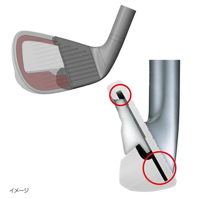 ブリヂストン 258CBP アイアンセット 6本組(5-P) N.S.PRO MODUS3 TOUR105 DUAL FLOW スチールシャフト【即納】
