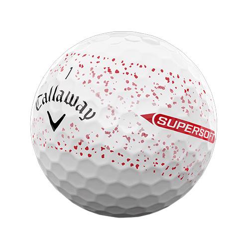 【送料無料】キャロウェイ SUPERSOFT SPLATTER 360 ゴルフボール 3ダース/36球