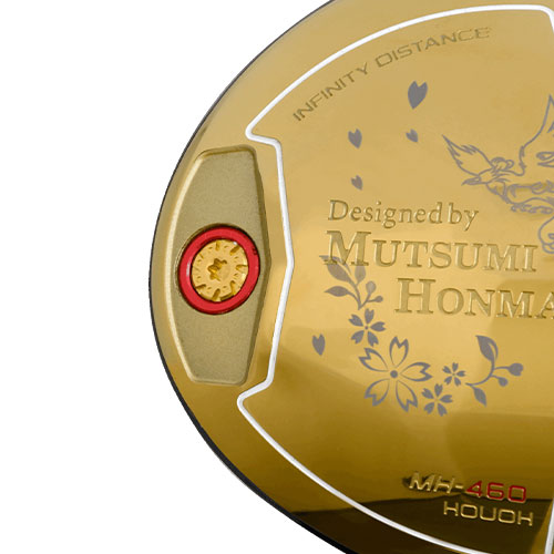 【高反発】ムツミホンマ 鳳凰 ドライバー MH460 オリジナル 軽量 カーボンシャフト ゴールド_4