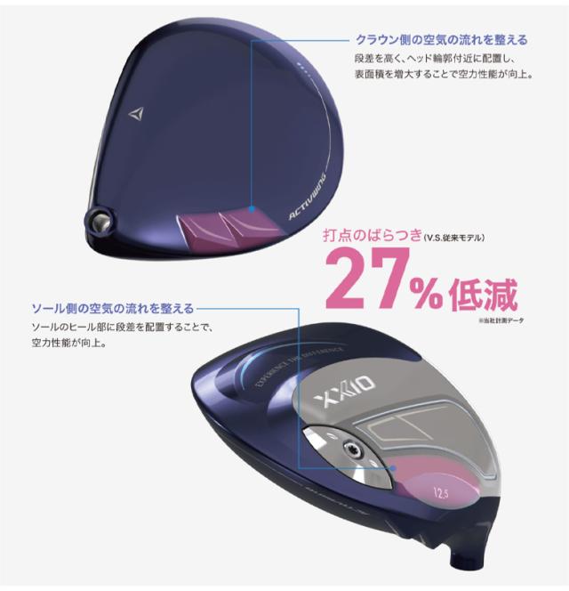 【20％オフクーポン発行中！】【レディース】ダンロップ ゼクシオ14 ドライバー ゼクシオ MP1400L カーボンシャフト ホワイト【即納】_6