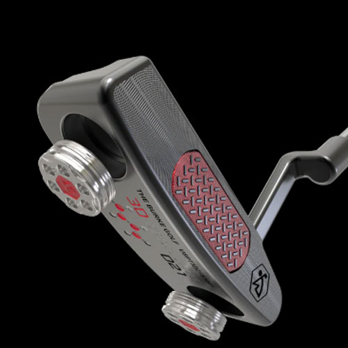 バーク ゴルフ 3D Gecko D21 プランバーズ ネック パター シルバー【即納】_6
