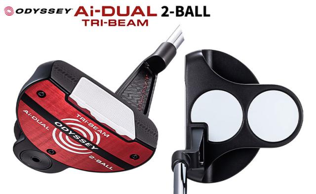オデッセイ Ai-DUAL TRI-BEAM 2-BALL パター【即納】_1