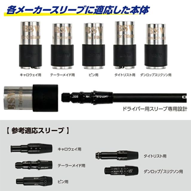 【送料無料】リンクス BSW バレットスリーブウェイト スイング練習器具 標準セット キャロウェイ テーラーメイド タイトリスト ピン スリクソン【即納】_13