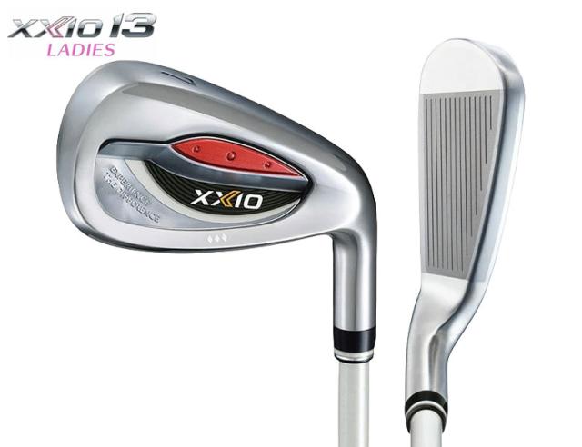 【レディース】ダンロップ ゼクシオ13 インターナショナルモデル アイアンセット 7本組(6-P,A,S) XXIO MP1300LK カーボンシャフト パールホワイト【即納】_1