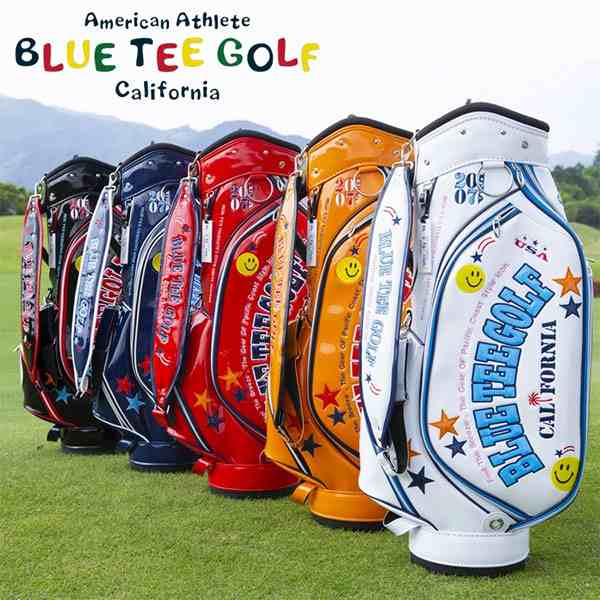 ブルーティーゴルフ エナメル CB-005 カート キャディバッグ Blue Tee Golf ゴルフバッグ CB005