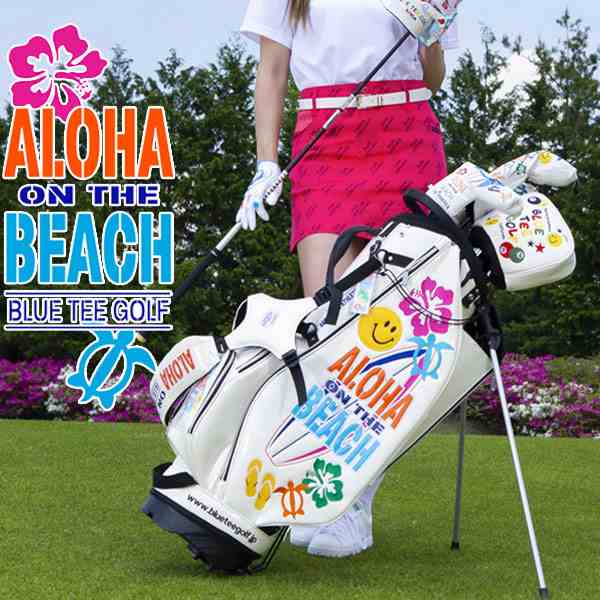 ブルーティー ゴルフ アロハオンザビーチ BTG-CB011 スタンド キャディバッグ BlueTee Golf ALOHA on the Beach ゴルフバッグ