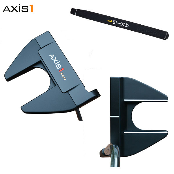 【ブラック仕様】 アクシス ゴルフ アクシス1 ローズマレット パター ブラック AXIS1 Justin Roseの通販は