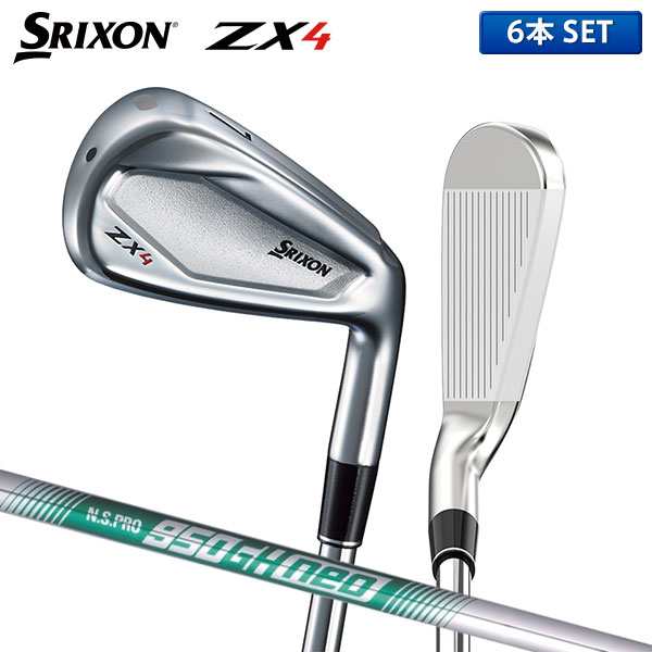 ダンロップ ゴルフ スリクソン ZX4 アイアンセット 6本組(5-P) NSプロ 950GH neo スチールシャフト SRIXON ネオ【即納】