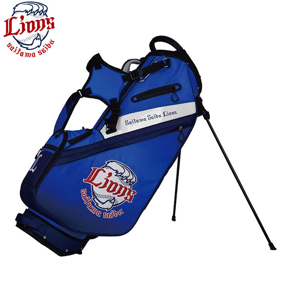 プロ野球 埼玉西武ライオンズ SLCB-1442 スタンド キャディバッグ ゴルフバッグ レザックス