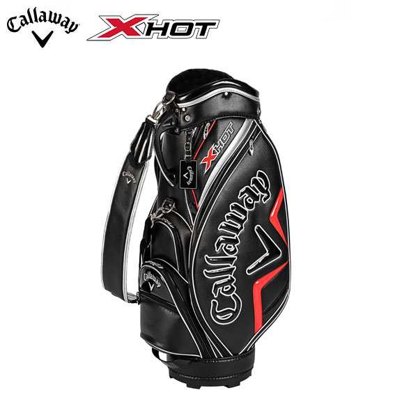 キャロウェイ ゴルフ XHOT カート キャディバッグ Callaway Xホット ゴルフバッグ ブラック【即納】