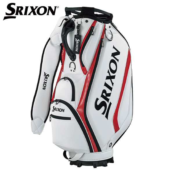 ダンロップ スリクソン GGC-S188 カート キャディバッグ ホワイト ゴルフバッグ DUNLOP SRIXON【即納】