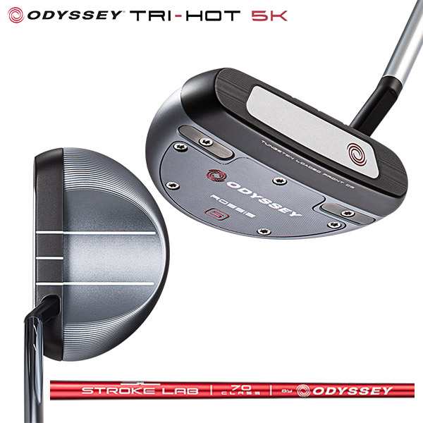 オデッセイ ゴルフ TRI-HOT 5K ROSSIE S パター STROKE LAB 70C RED シャフト ODYSSEY ストロークラボ トライホット ロッシーS【即納】