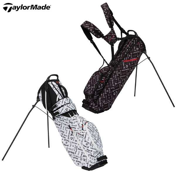 テーラーメイド ゴルフ フレックステック ネオ グラフィック TD878 スタンド キャディバッグ TaylorMade ゴルフバッグ【即納】