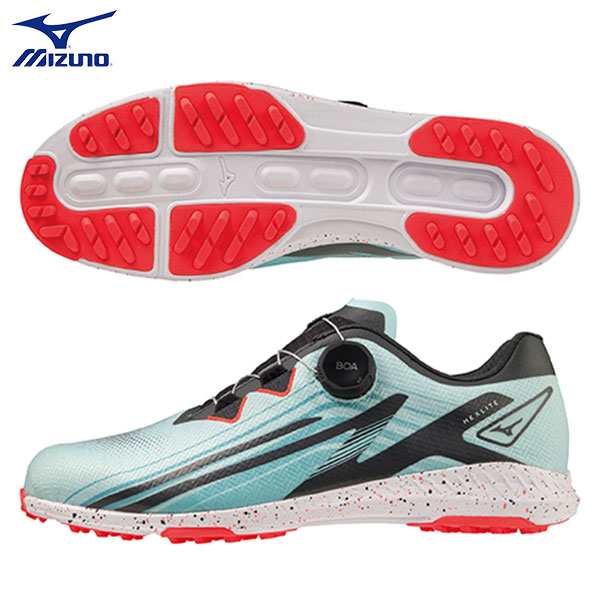 【送料無料/在庫一掃】ミズノ ネクスライトゼロ ボア 51GM2320 スパイクレス ゴルフシューズ MIZUNO BOA【即納】