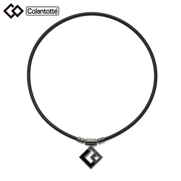 コラントッテ TAO AURA 磁気 ネックレス マットブラック×ブラック【即納】