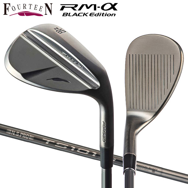 送料無料】フォーティーン RM-α Black Edtion ウェッジ N.S.PRO 送料無料】フォーティーン RM-α Black Edtion ウェッジ N.S.PRO